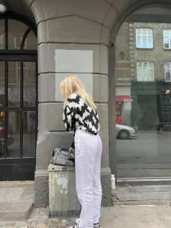 Aino hørbukser hvid