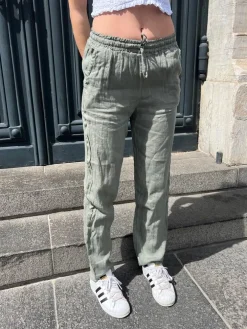 Aino hørbukser - kaki