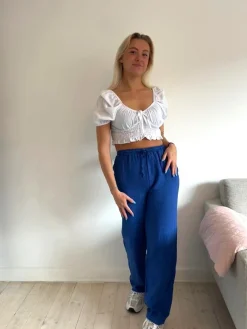 Aino hørbukser - kongeblå