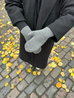 Alfina luffer - Mørk grå