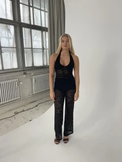 Amabel blondetop - Sort