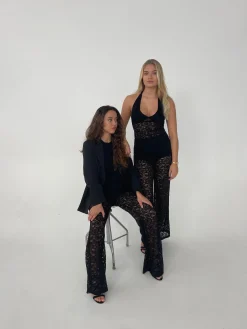 Amabel blondetop - Sort