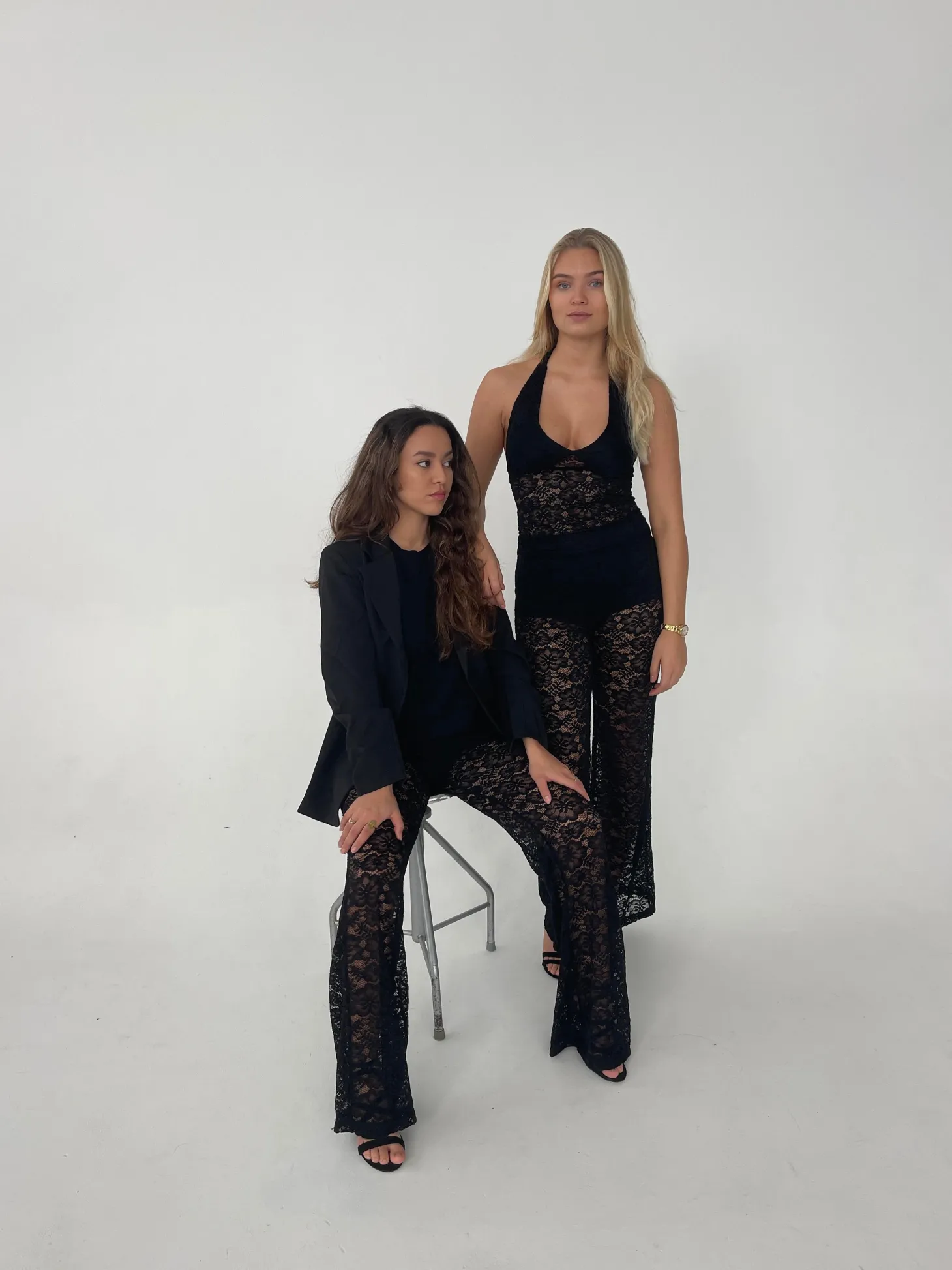 Amabel blondetop - Sort