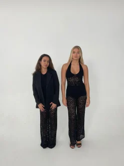 Amabel blondetop - Sort