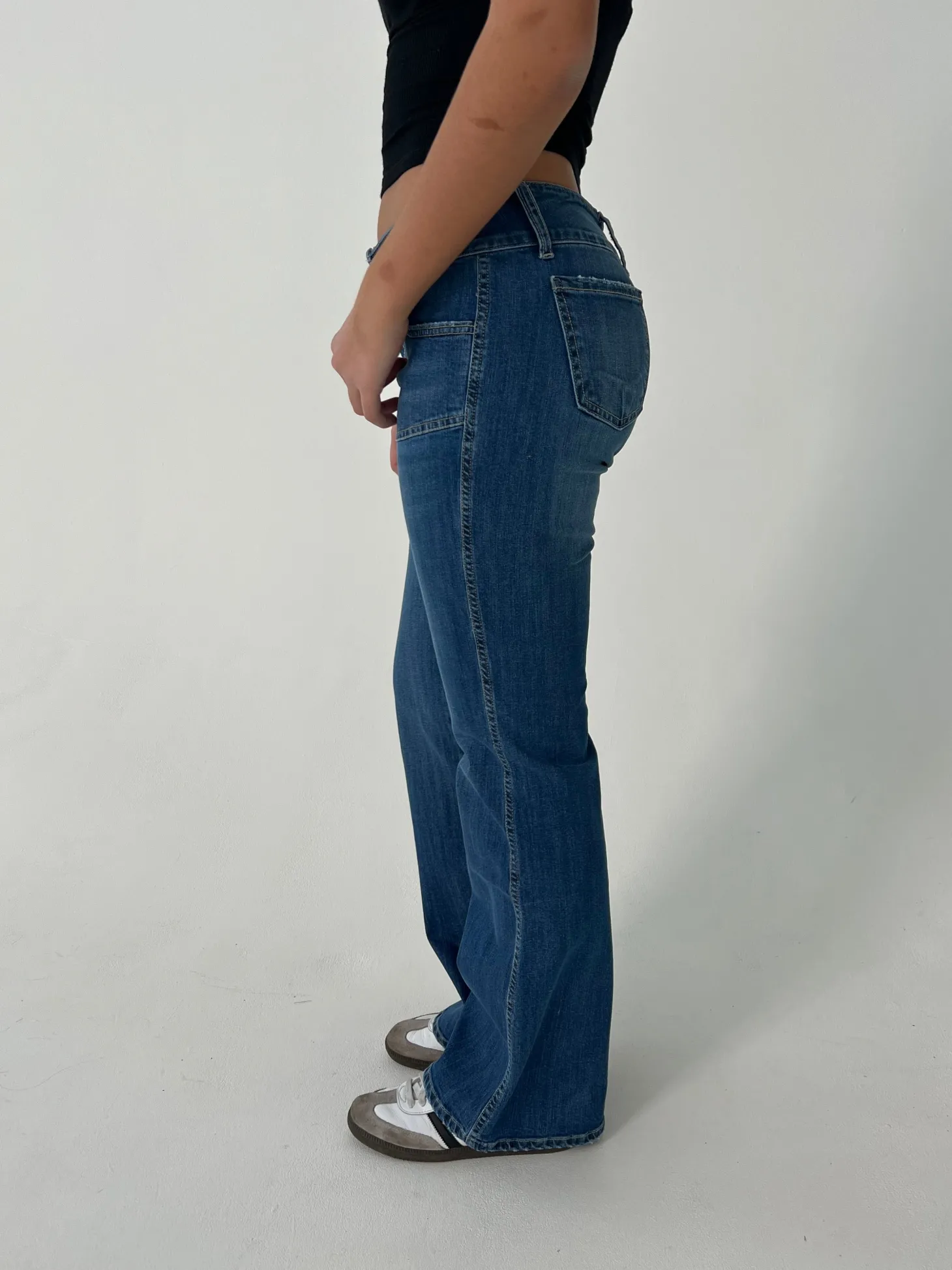 Amani bootcut jeans - Blå denim