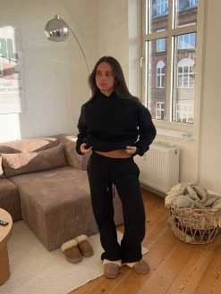 Anelise hoodie - Sort
