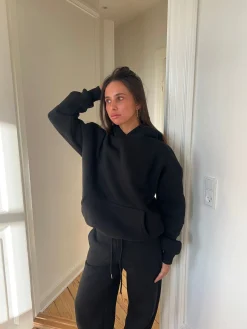 Anelise hoodie - Sort