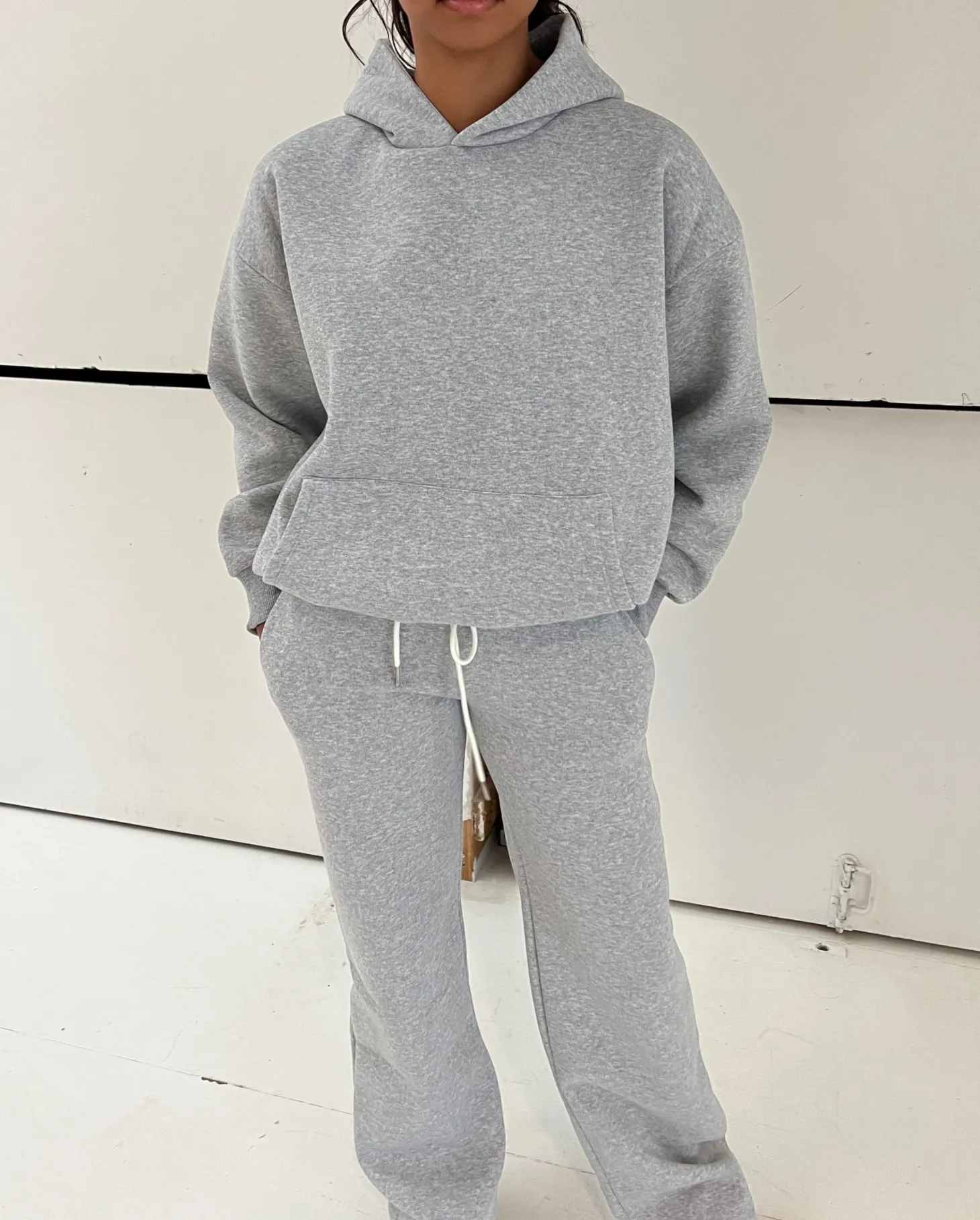 Anelise sweatpants - Grå melange