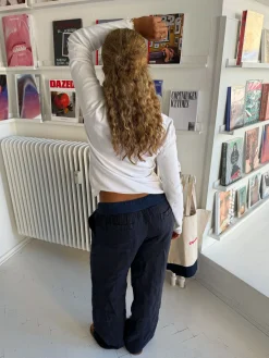 Angel hørbukser - navy