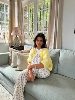 Annaly mohair cardigan - Gul