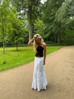 Bente blondetop - Sort