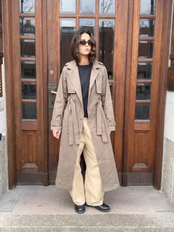 Bitta trenchcoat - Brun