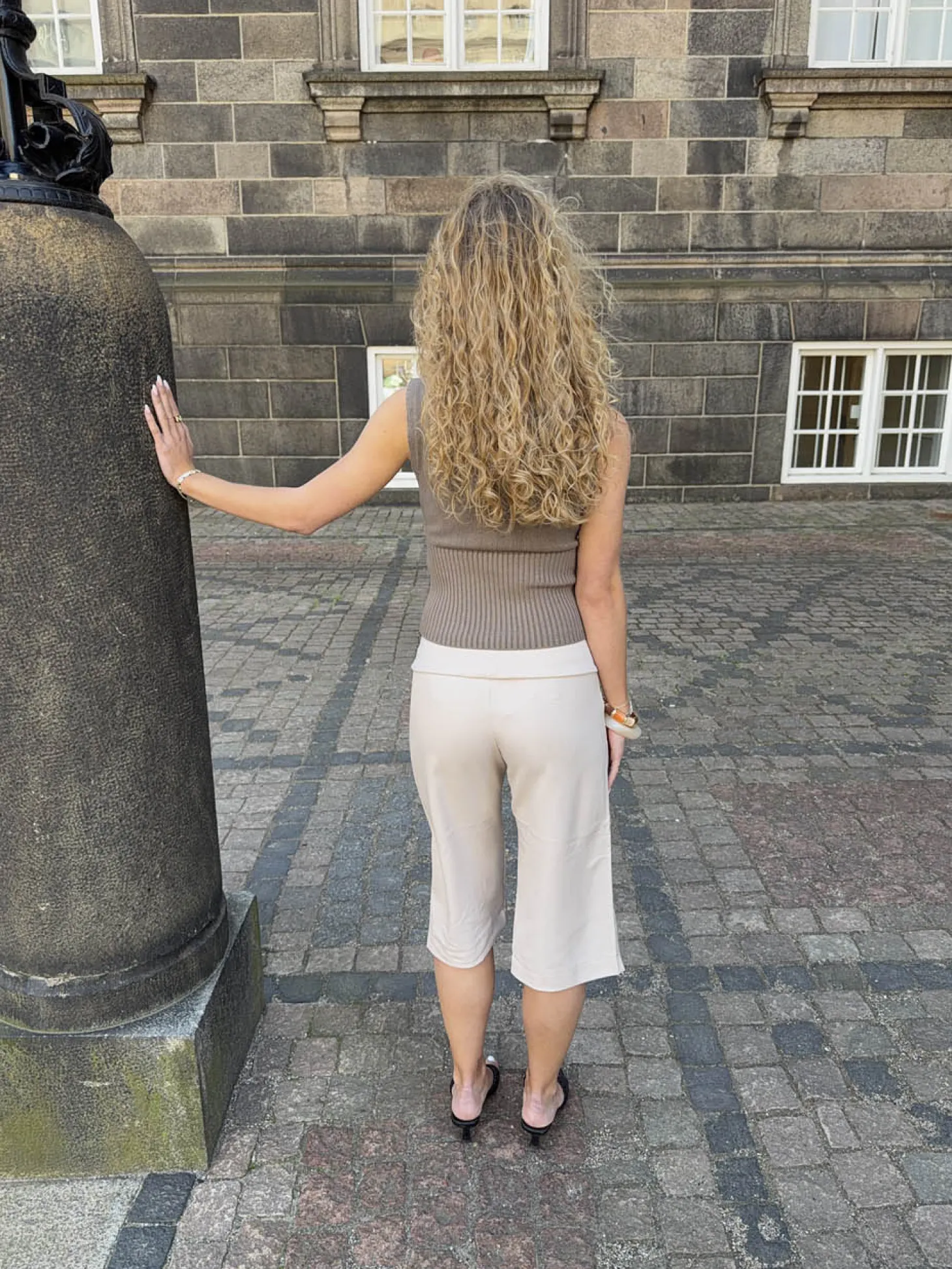Calsia capribukser - Beige