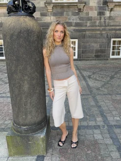 Calsia capribukser - Beige