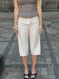Calsia capribukser - Beige