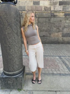 Calsia capribukser - Beige