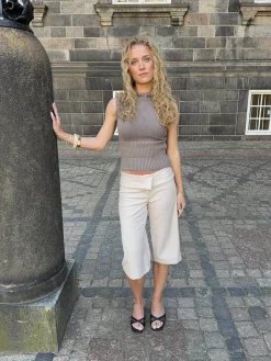 Calsia capribukser - Beige
