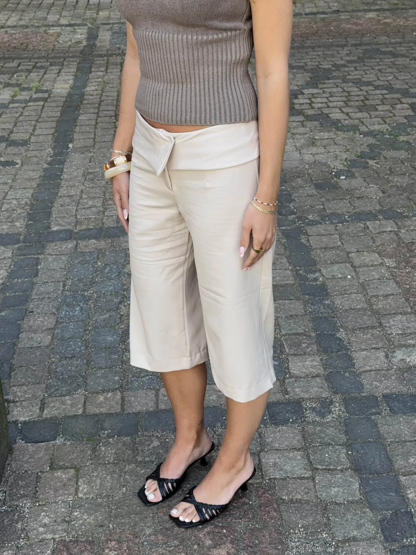 Calsia capribukser - Beige