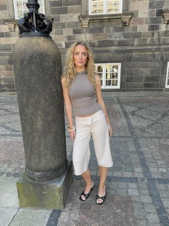 Calsia capribukser - Beige