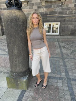 Calsia capribukser - Beige