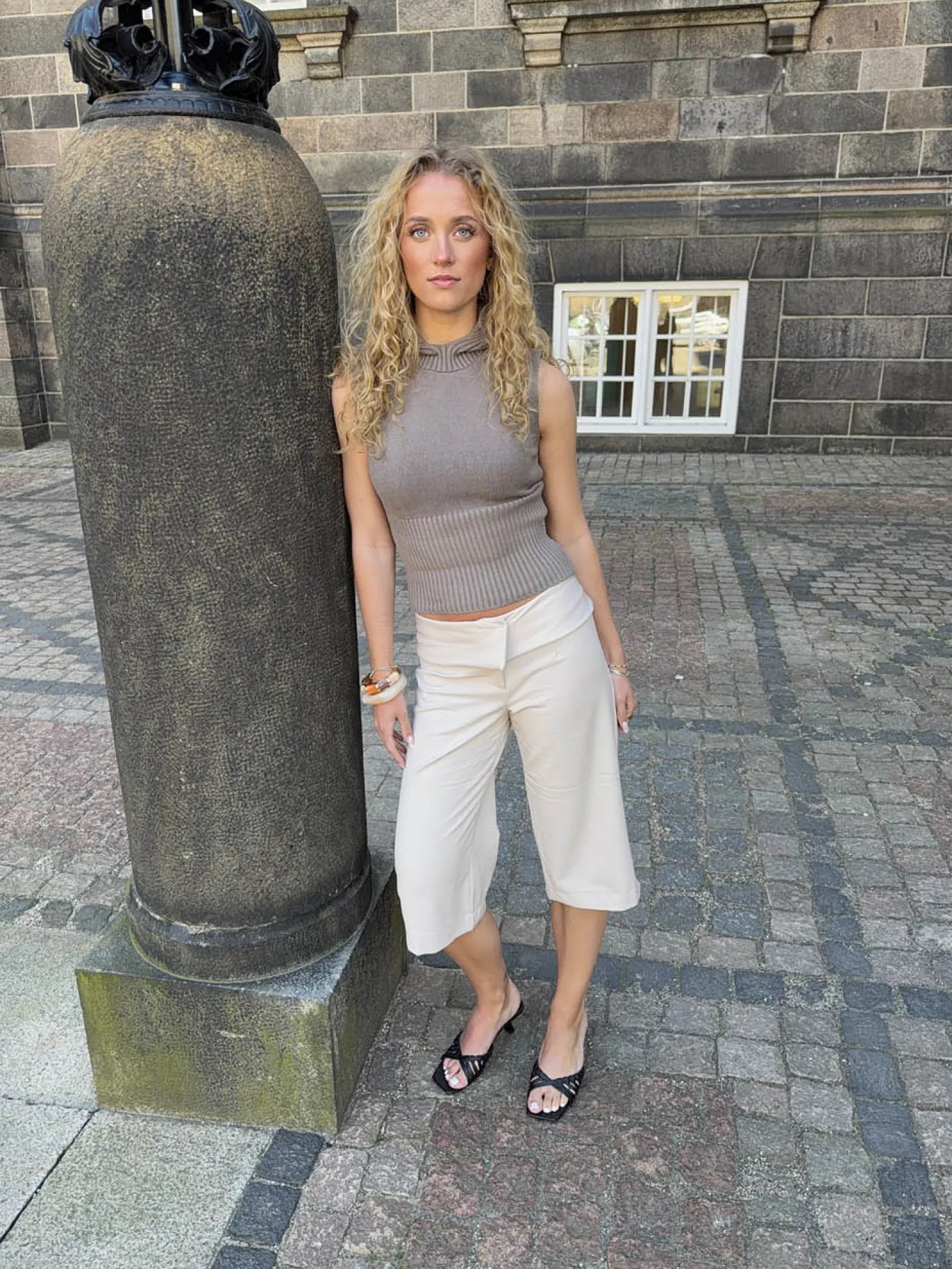 Calsia capribukser - Beige