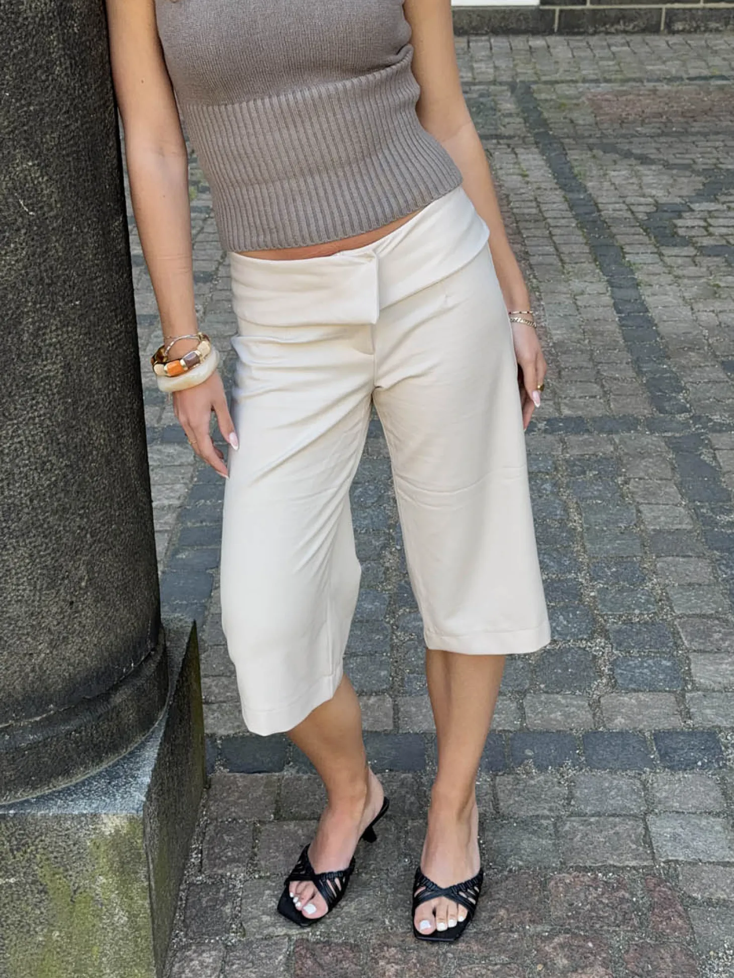Calsia capribukser - Beige