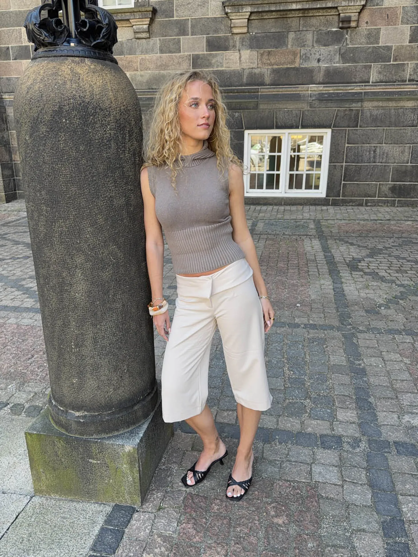 Calsia capribukser - Beige