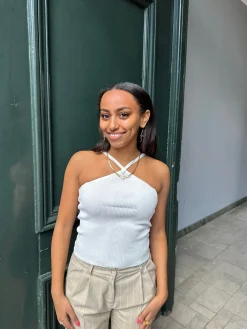 Clarissa top - Hvid
