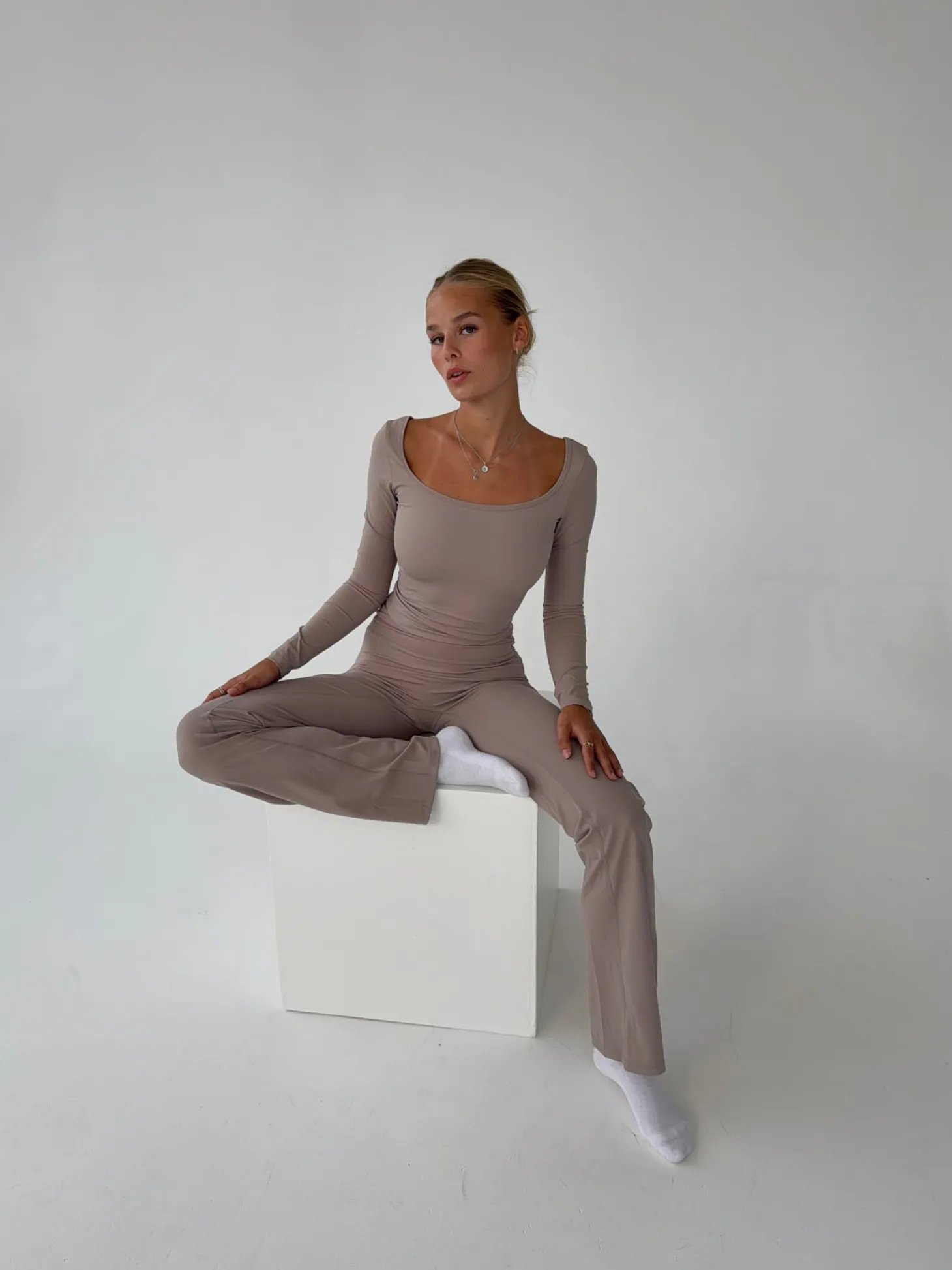 Clarity longsleeve blouse - Ash