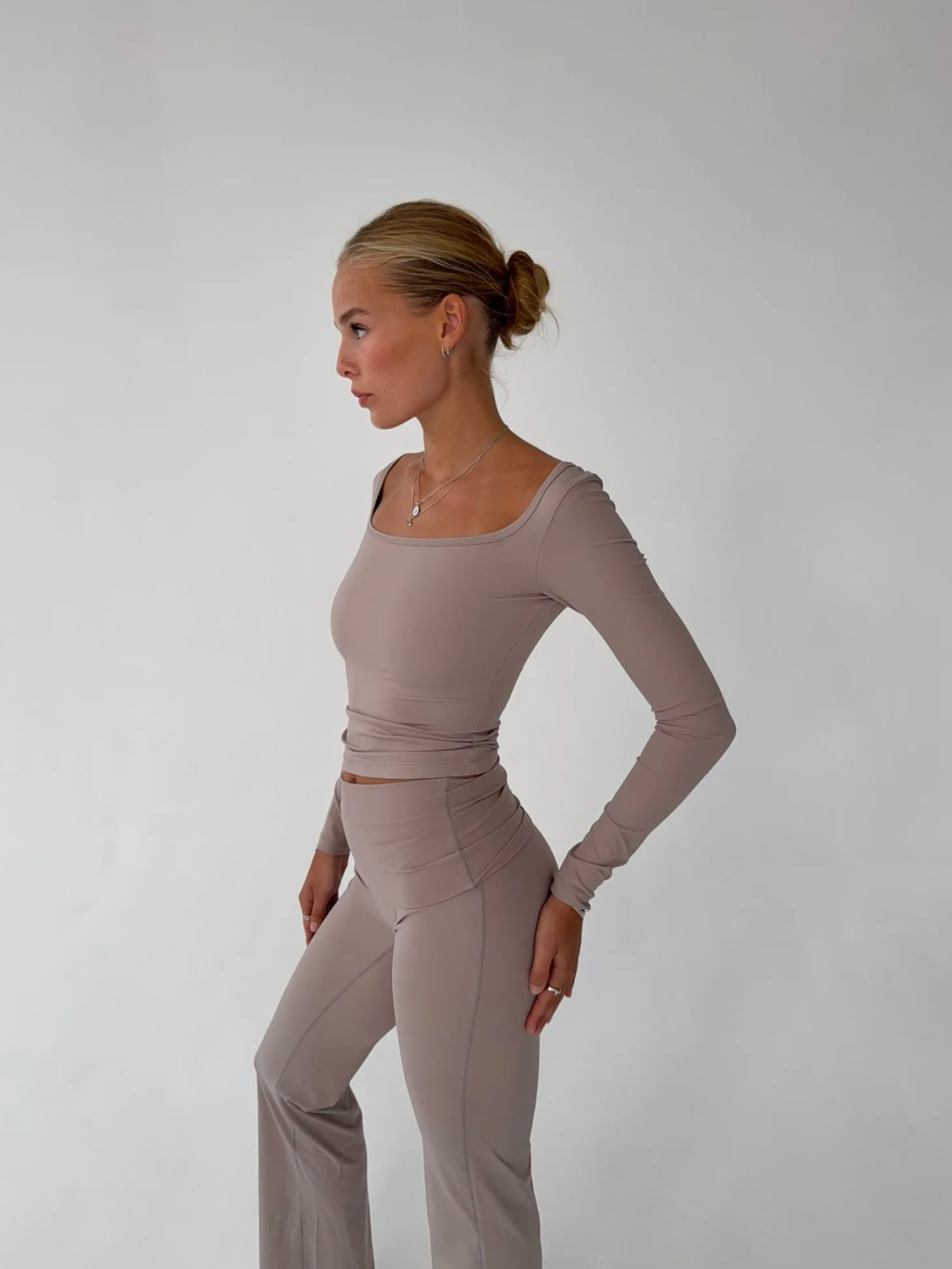 Clarity longsleeve blouse - Ash