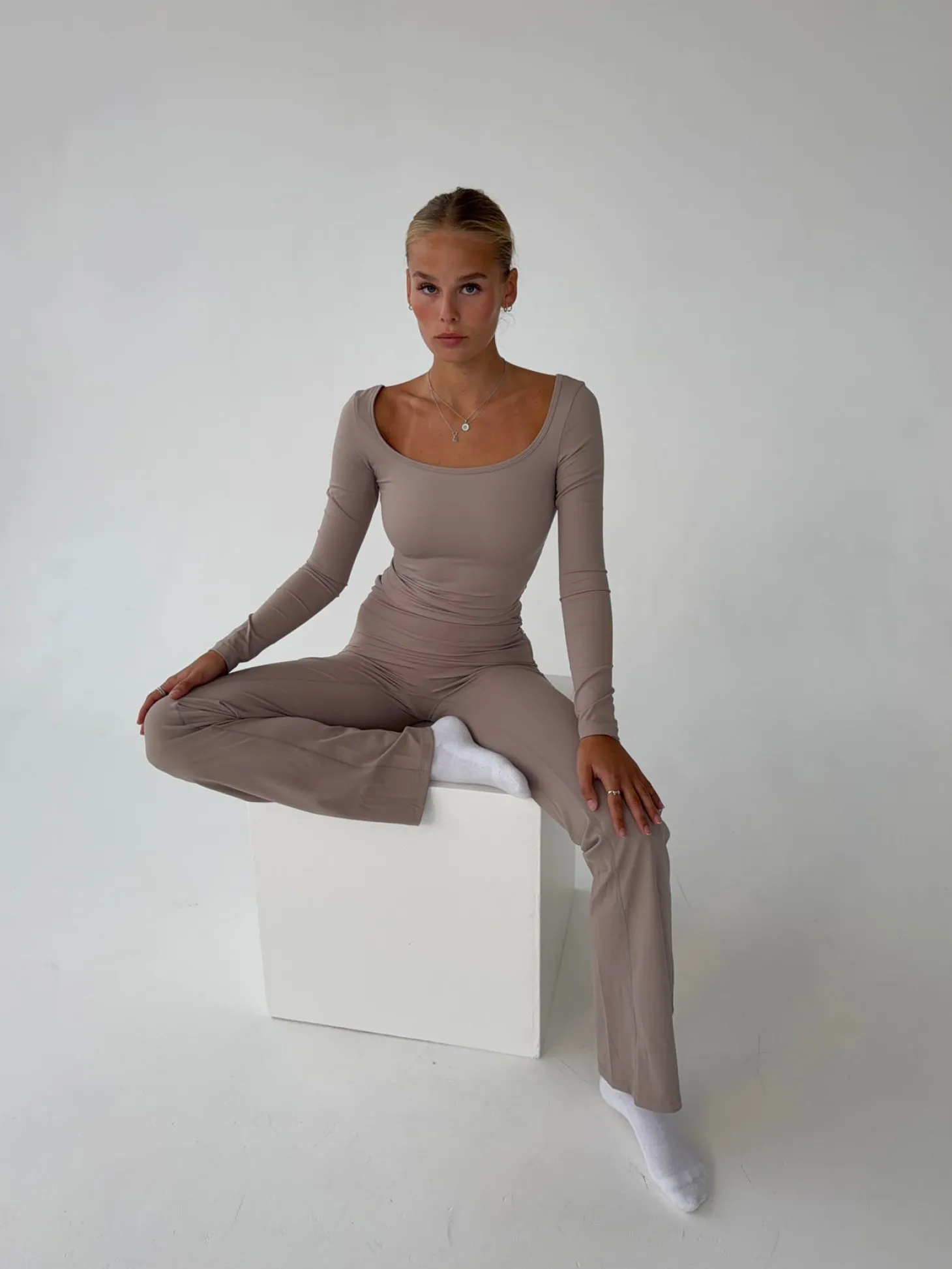 Clarity longsleeve blouse - Ash