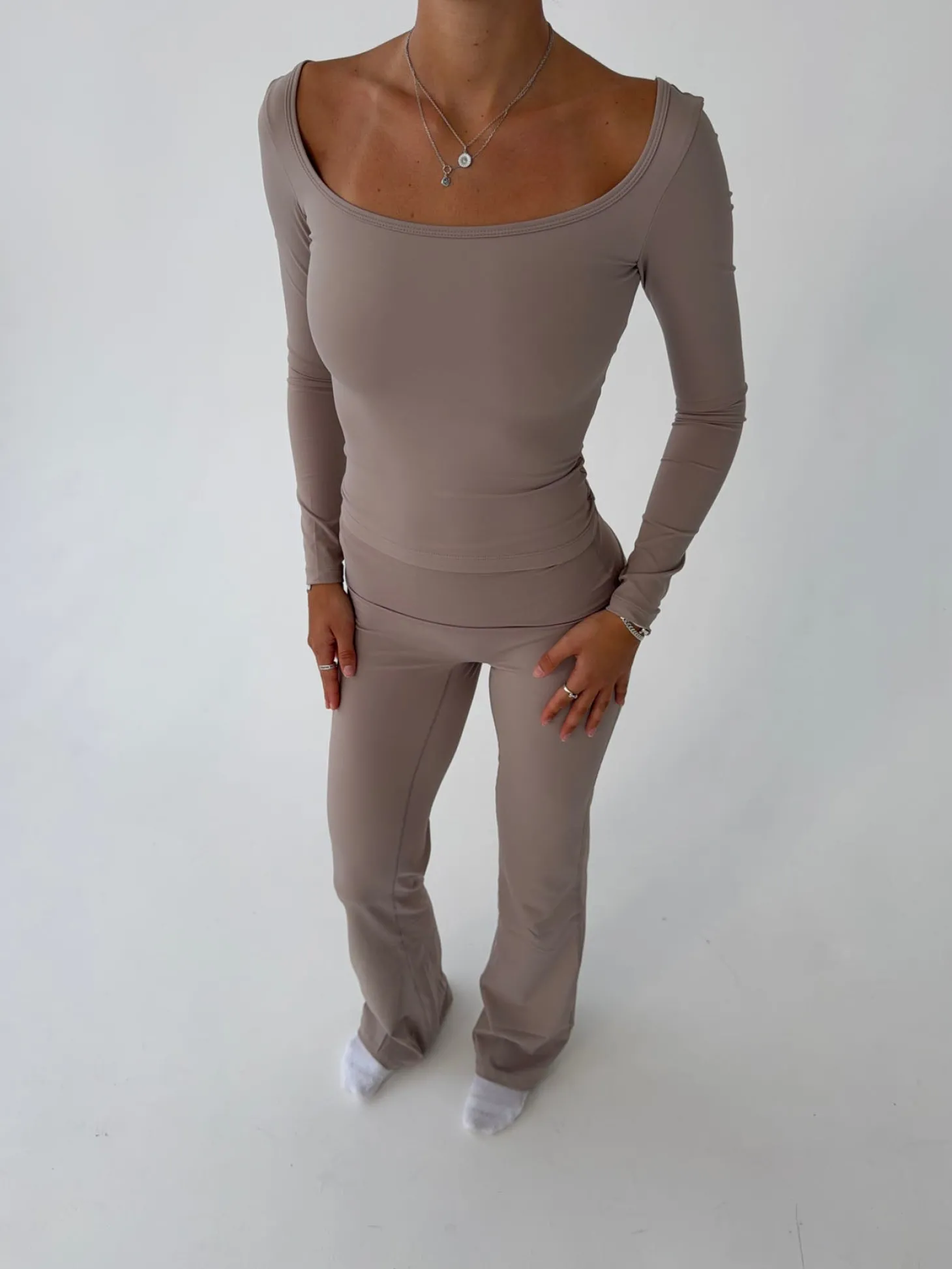Clarity longsleeve blouse - Ash