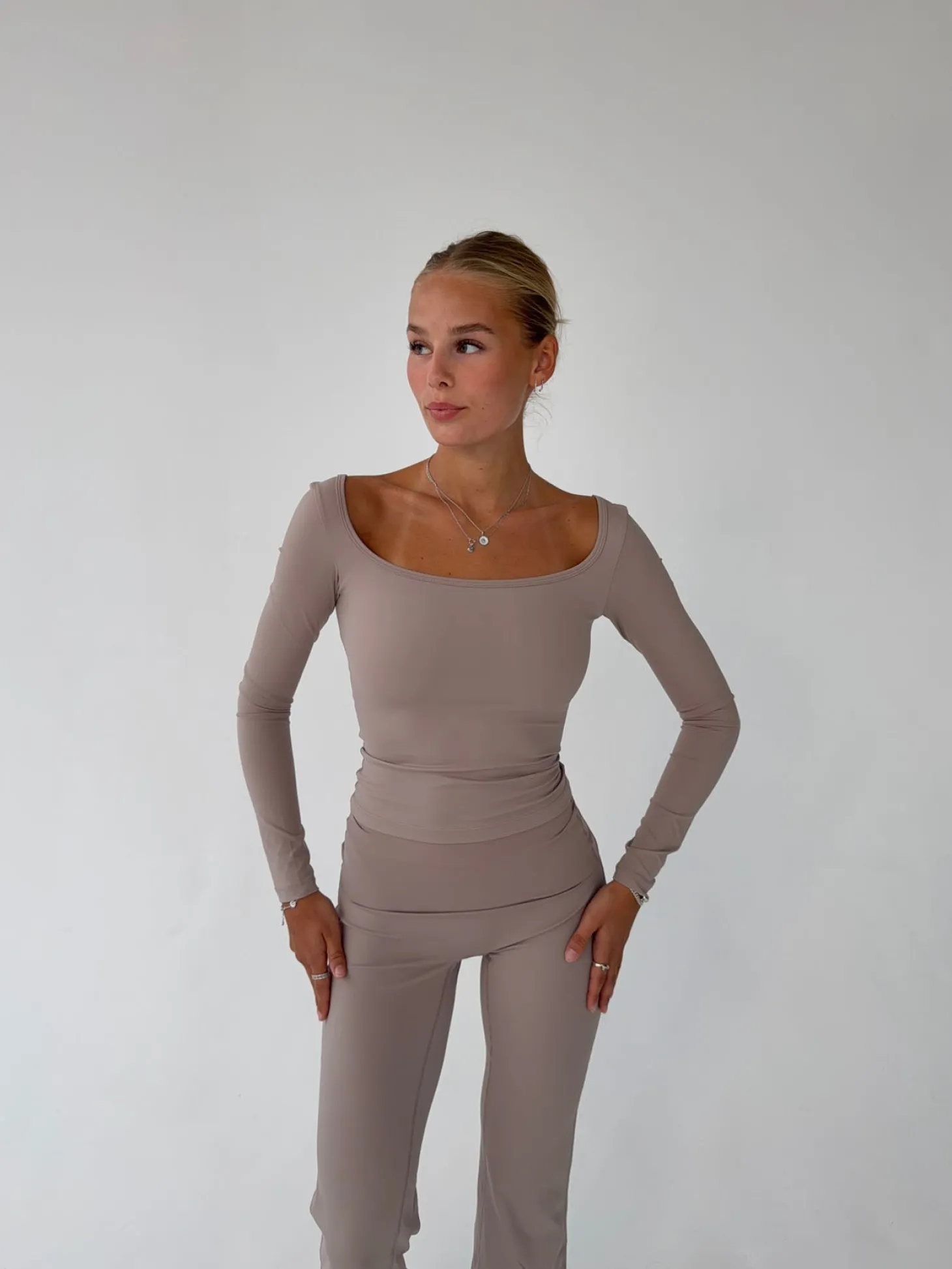 Clarity longsleeve blouse - Ash