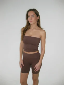 Core tube top - Espresso