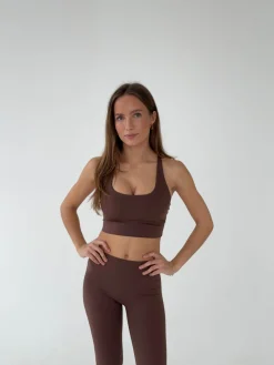 Crossback bra - Espresso