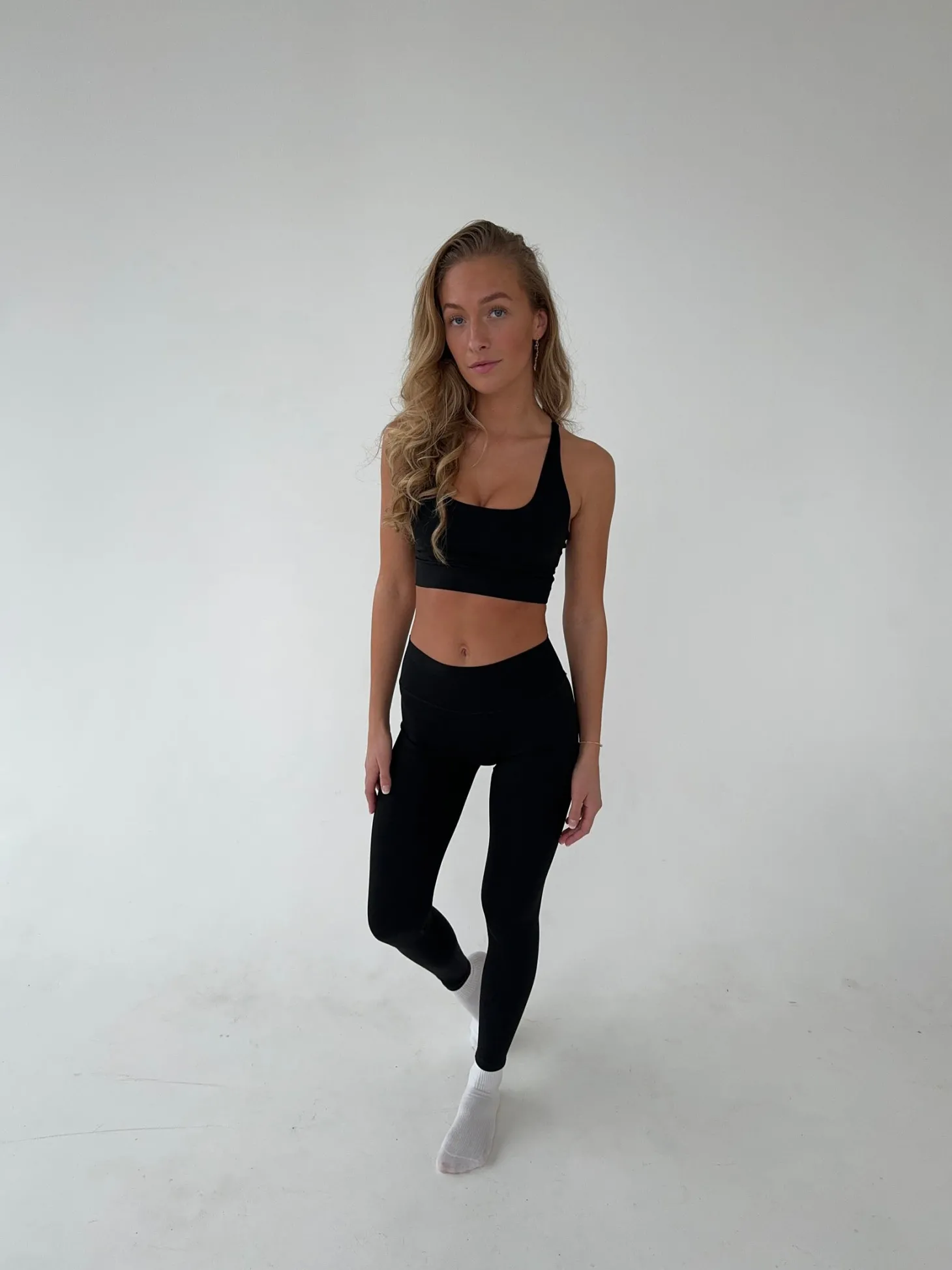 Crossback bra - Jet Black