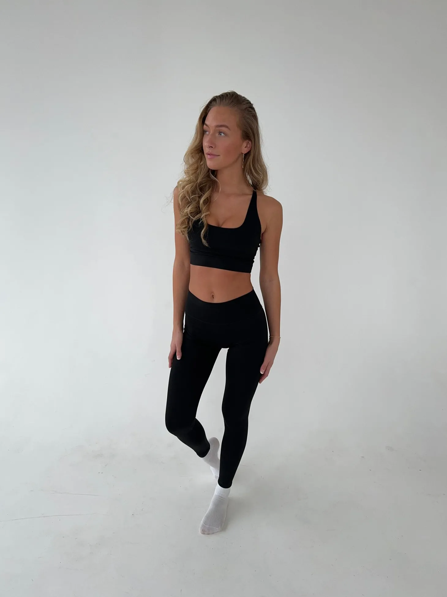 Crossback bra - Jet Black