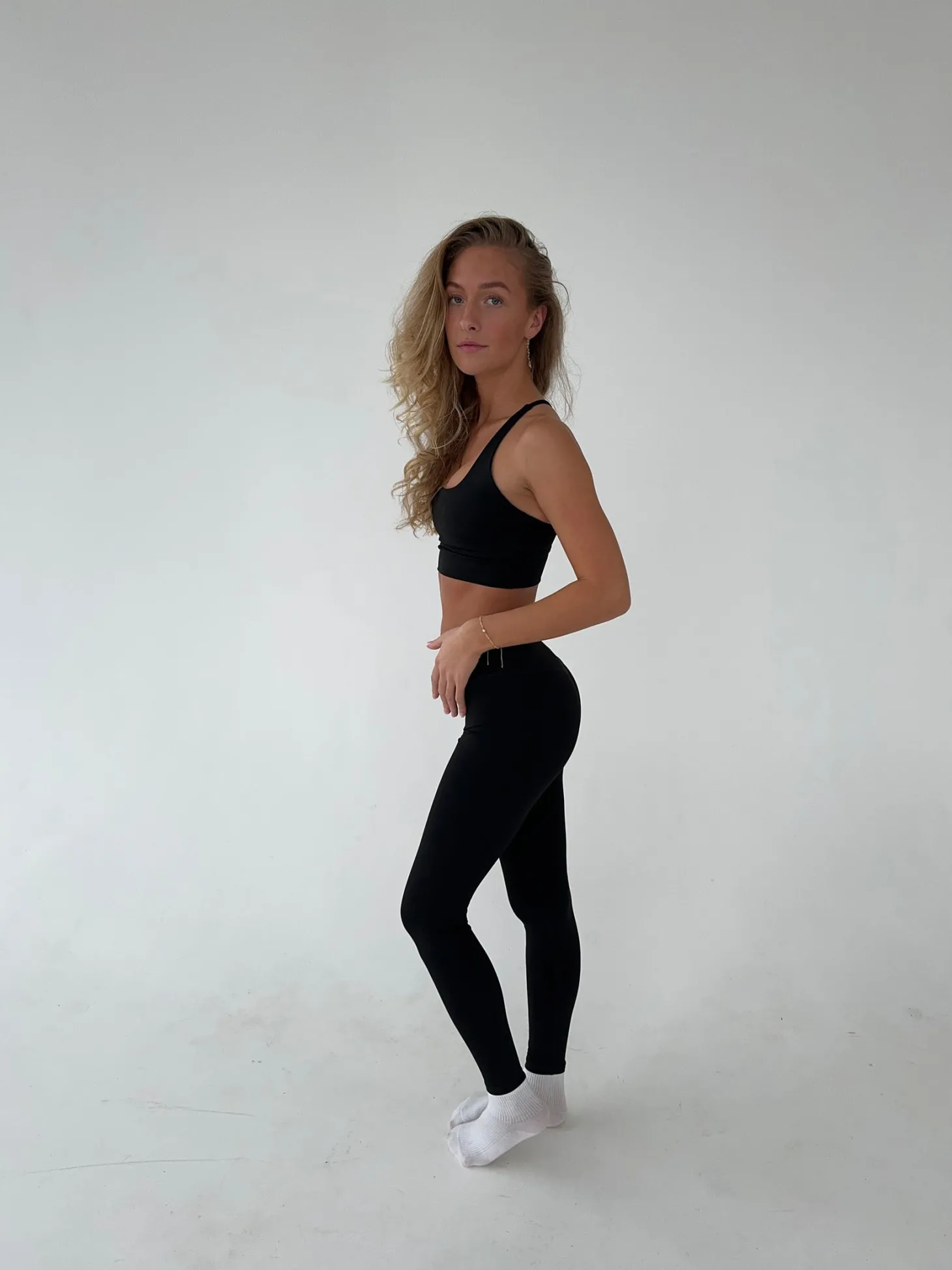 Crossback bra - Jet Black