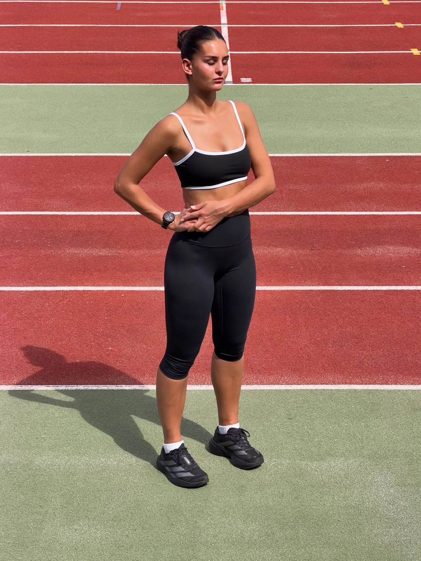 Elevate capri leggings - Jet black