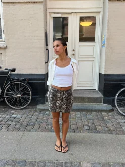 Emilla nederdel - Leopard
