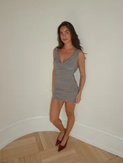 Floranne kjole - Taupe
