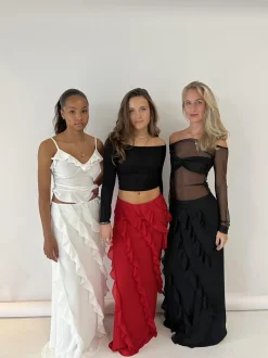 Galia bluse - Sort