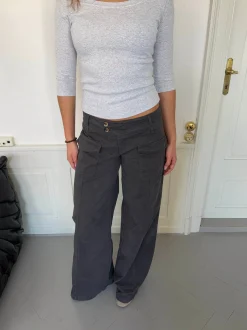 Hanna jeans - Mørkegrå