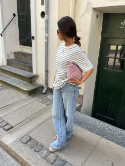 Hæklet clutch - Lyserød