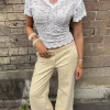 Isabel blondetop - Hvid