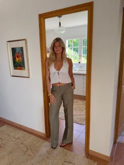 Isotta suitbukser - Kaki