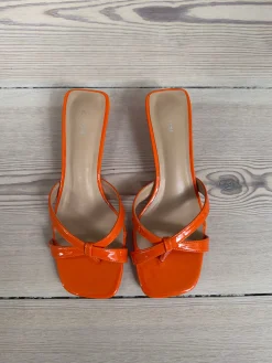Joule sandaler med hæl - Orange
