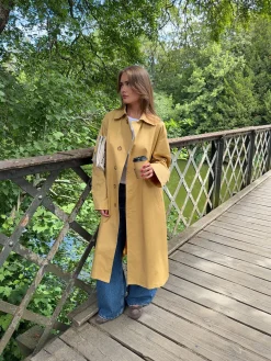 Jujava trenchcoat - Gul