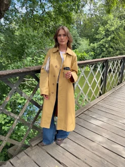 Jujava trenchcoat - Gul