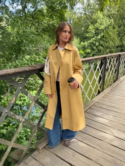 Jujava trenchcoat - Gul